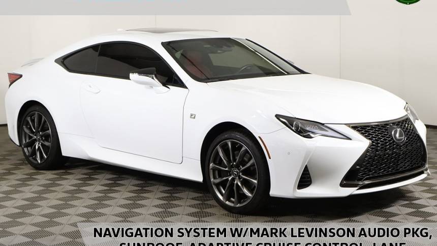 2021 Lexus RC RC 350 F SPORT — Coupe — 50,524 mi — Streetsboro, OH