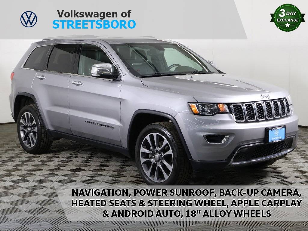 2018 Jeep Grand Cherokee Limited — SUV — 72,002 mi — Streetsboro, OH