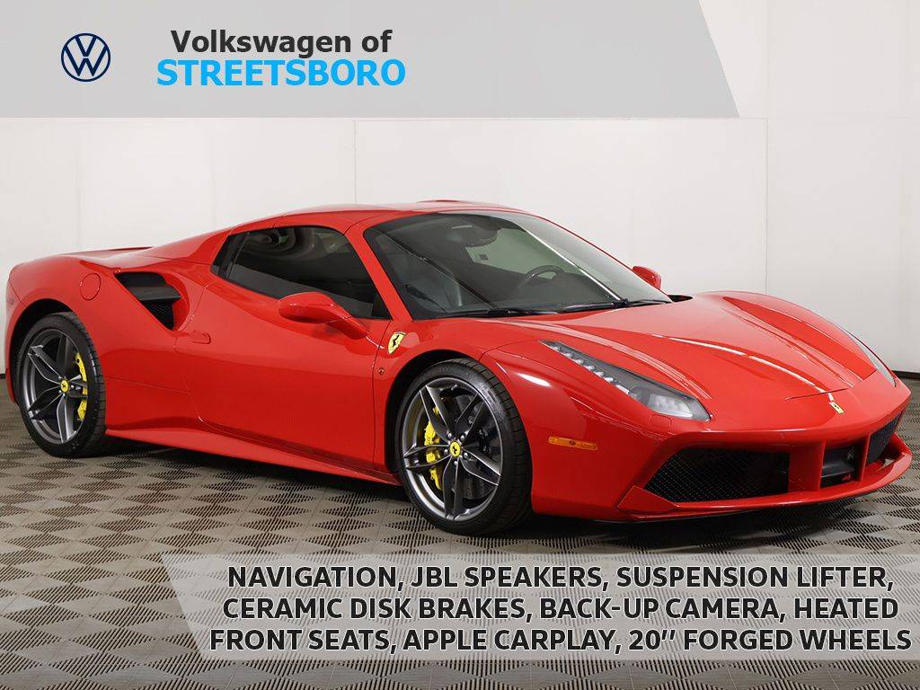 2019 Ferrari 488 Spider — Convertible — 9,515 mi — Streetsboro, OH