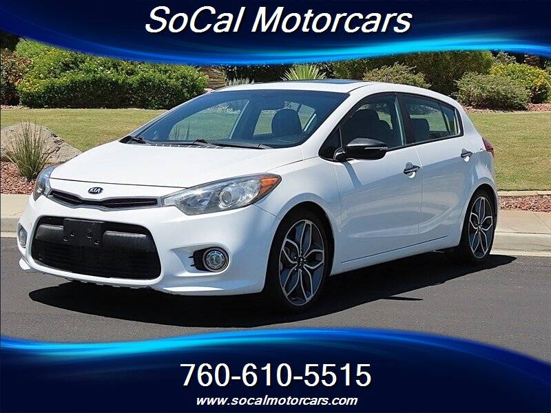 2016 Kia Forte SX — Hatchback — 77,623 mi — Palm Desert, CA
