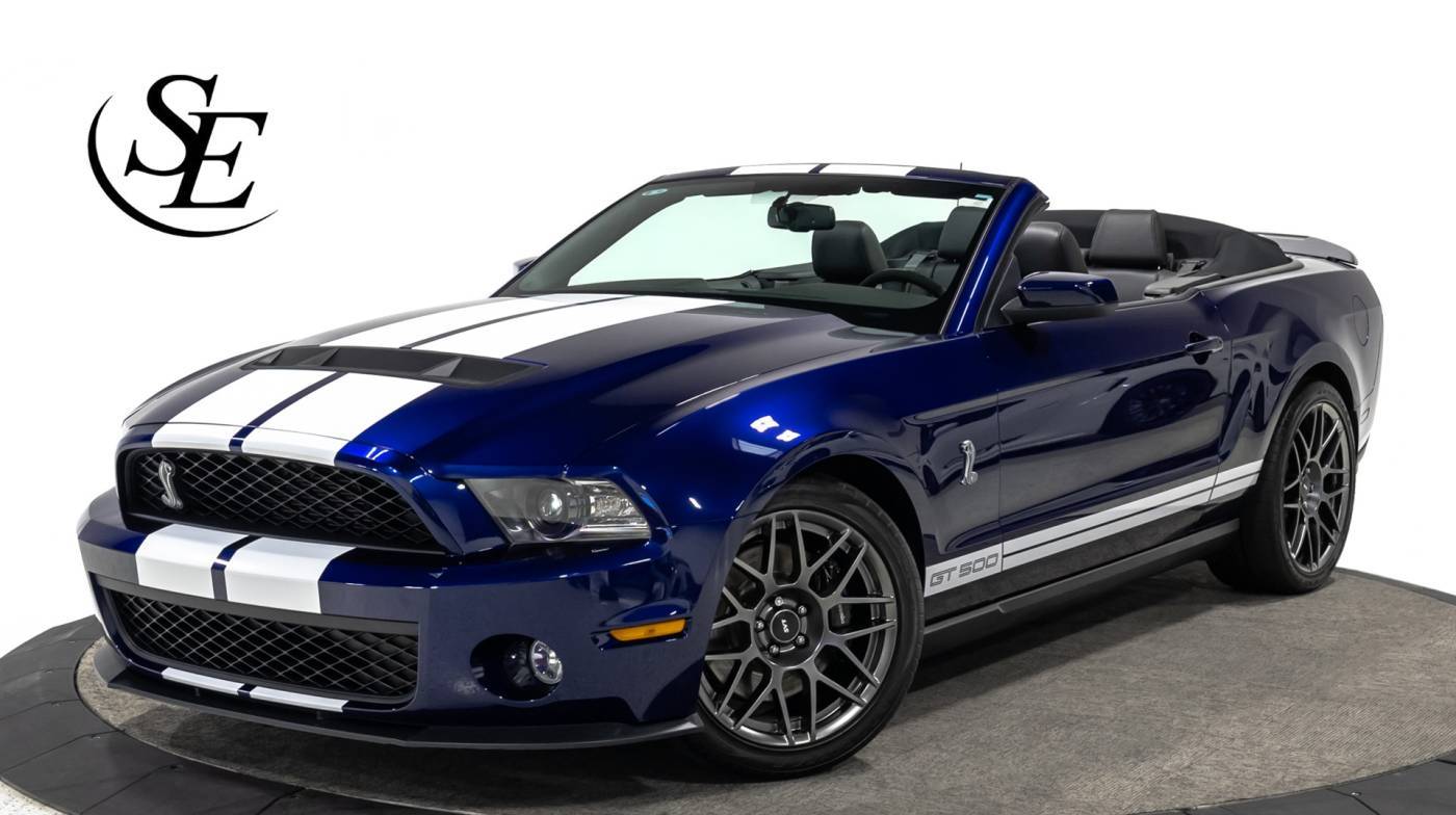2012 Ford Mustang Shelby GT500 — Convertible — 1,349 mi — Pompano Beach, FL