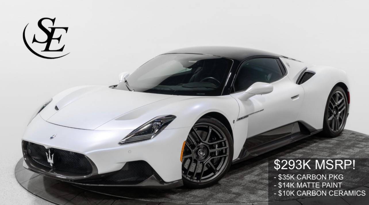 2022 Maserati MC20 Standard — Coupe — 1,780 mi — Pompano Beach, FL