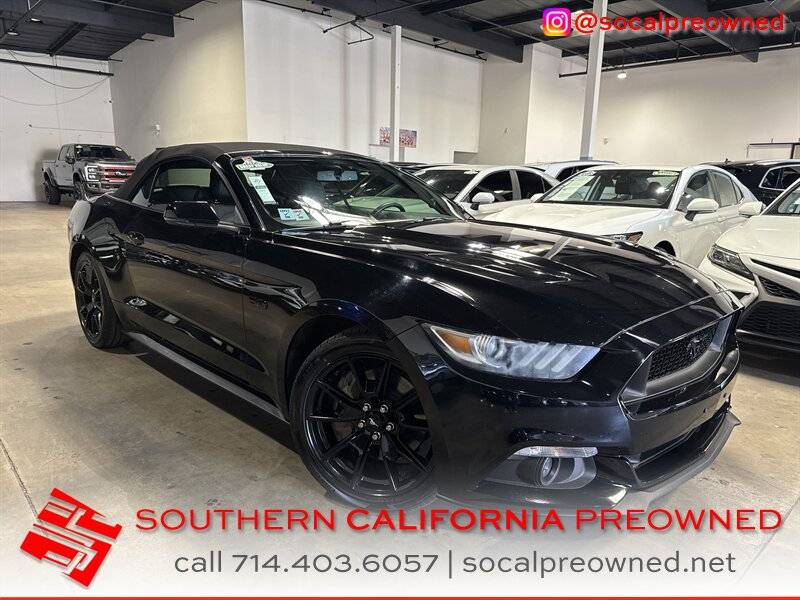 2017 Ford Mustang GT Premium — Convertible — 54,655 mi — Orange, CA