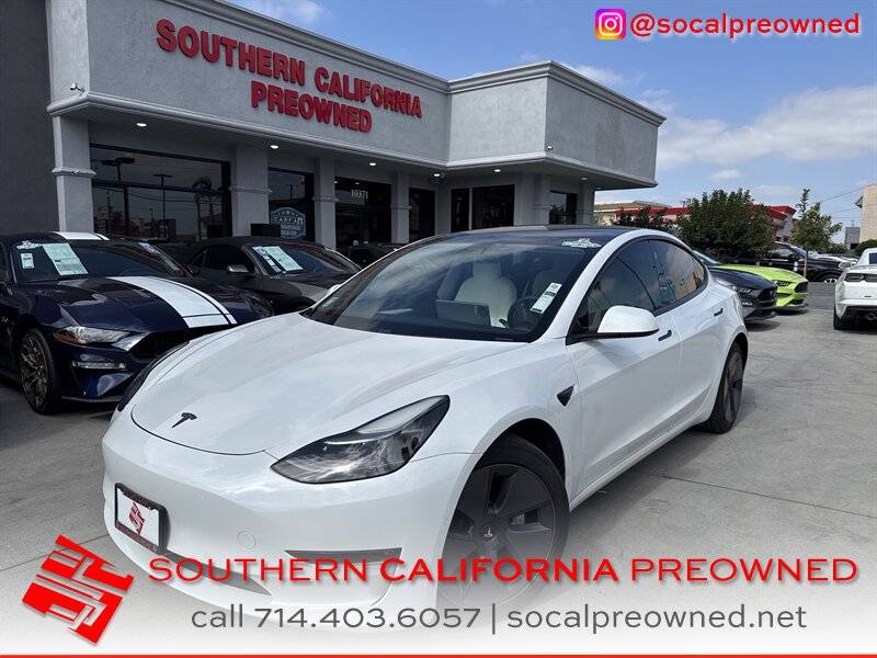 2021 Tesla Model 3 Long Range — Sedan — 52,498 mi — Stanton, CA