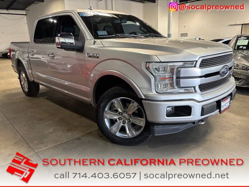 2018 Ford F-150 Platinum — Pickup Truck — 86,800 mi — Orange, CA