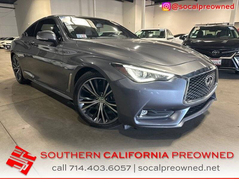 2018 INFINITI Q60 3.0t LUXE — Coupe — 74,298 mi — Orange, CA