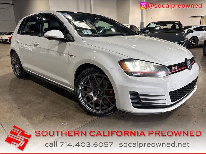 2017 Volkswagen Golf GTI SE — Hatchback — 107,398 mi — Orange, CA