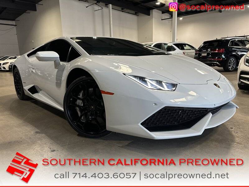 2015 Lamborghini Huracan LP 610-4 — Coupe — 10,304 mi — Orange, CA