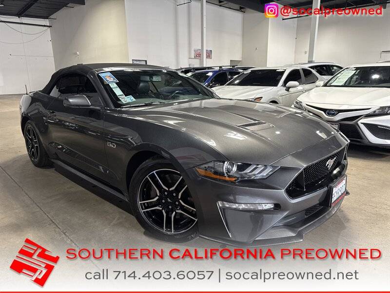 2019 Ford Mustang GT Premium — Convertible — 63,630 mi — Orange, CA