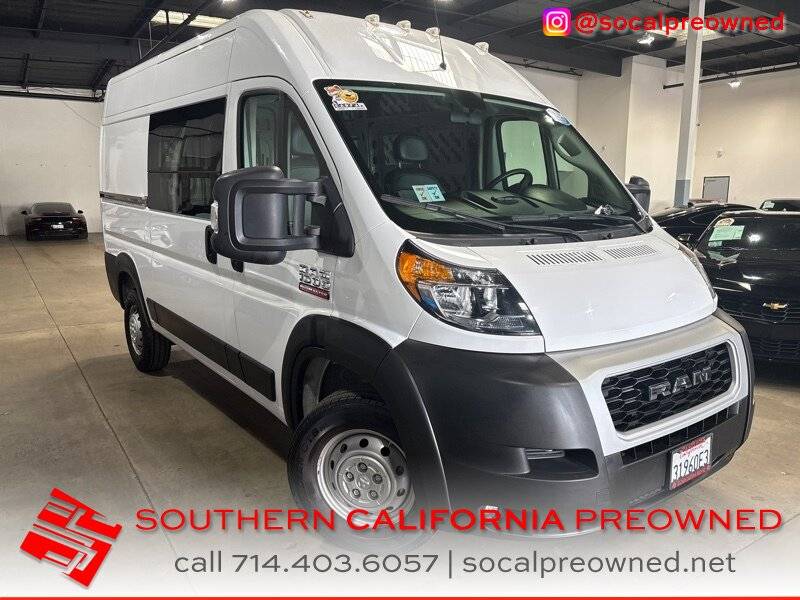 2021 Ram ProMaster Cargo Van 1500 — Cargo Van — 33,562 mi — Orange, CA
