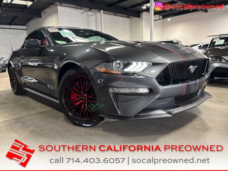 2019 Ford Mustang GT Premium — Convertible — 48,333 mi — Orange, CA