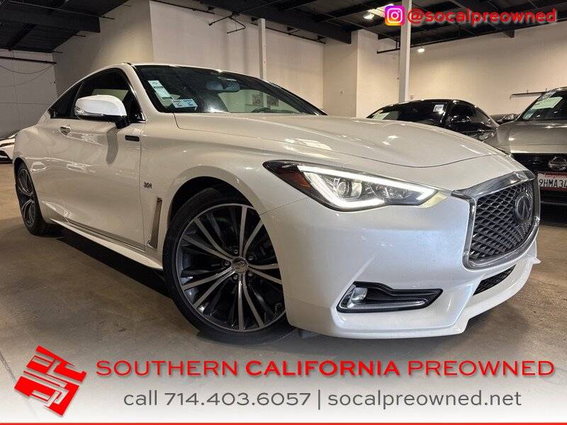 2019 INFINITI Q60 3.0t LUXE — Coupe — 76,617 mi — Orange, CA