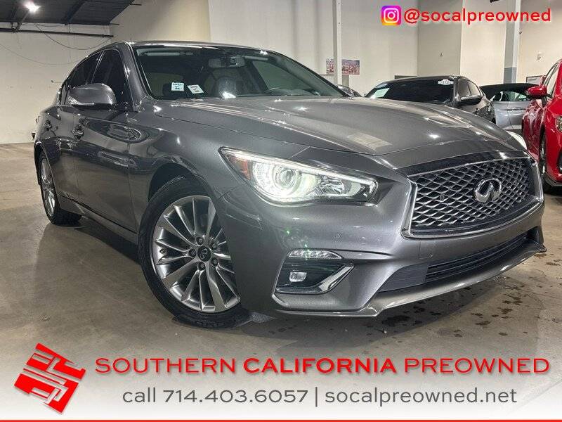 2021 INFINITI Q50 3.0t LUXE — Sedan — 60,085 mi — Orange, CA