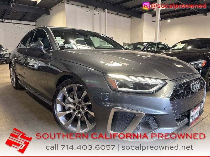 2022 Audi A4 S line Premium Plus — Sedan — 38,995 mi — Orange, CA