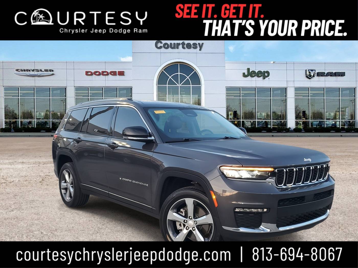 2022 Jeep Grand Cherokee Limited — SUV — 24,348 mi — Tampa, FL