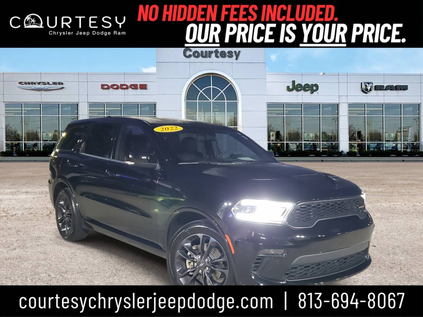 2022 Dodge Durango R/T — SUV — 59,589 mi — Tampa, FL