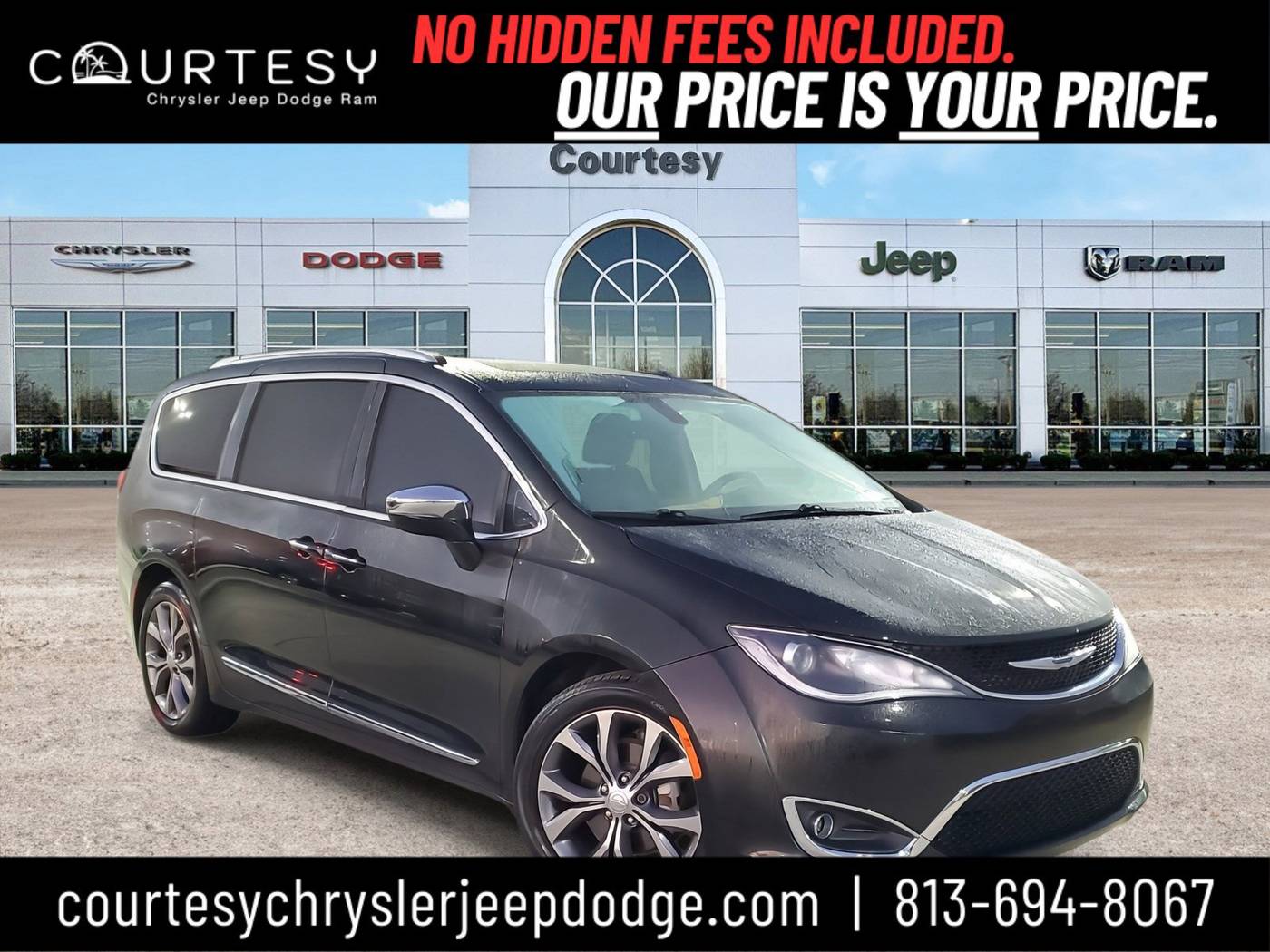 2019 Chrysler Pacifica Limited — Minivan — 74,093 mi — Tampa, FL