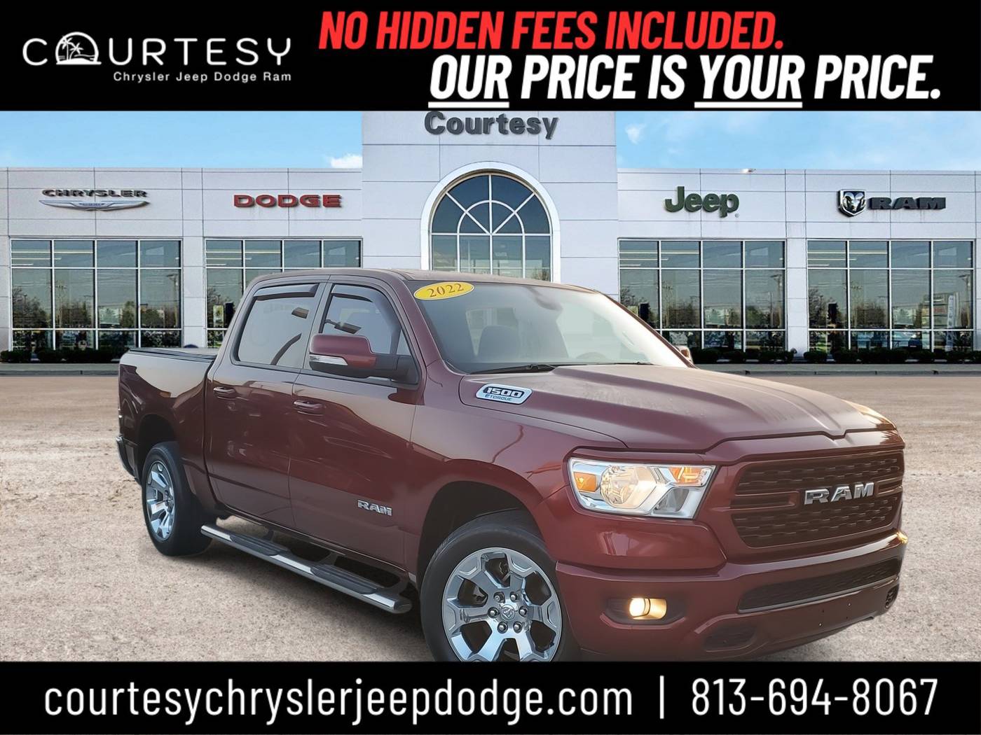2022 Ram 1500 Big Horn — Pickup Truck — 32,112 mi — Tampa, FL