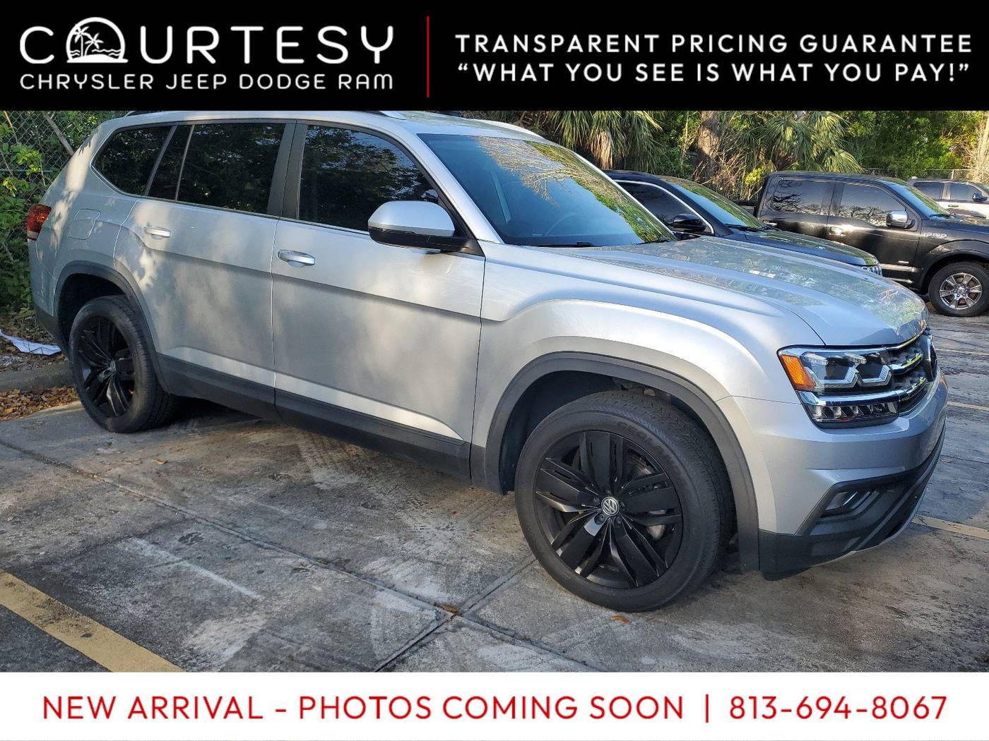 2018 Volkswagen Atlas SE — SUV — 121,481 mi — Tampa, FL