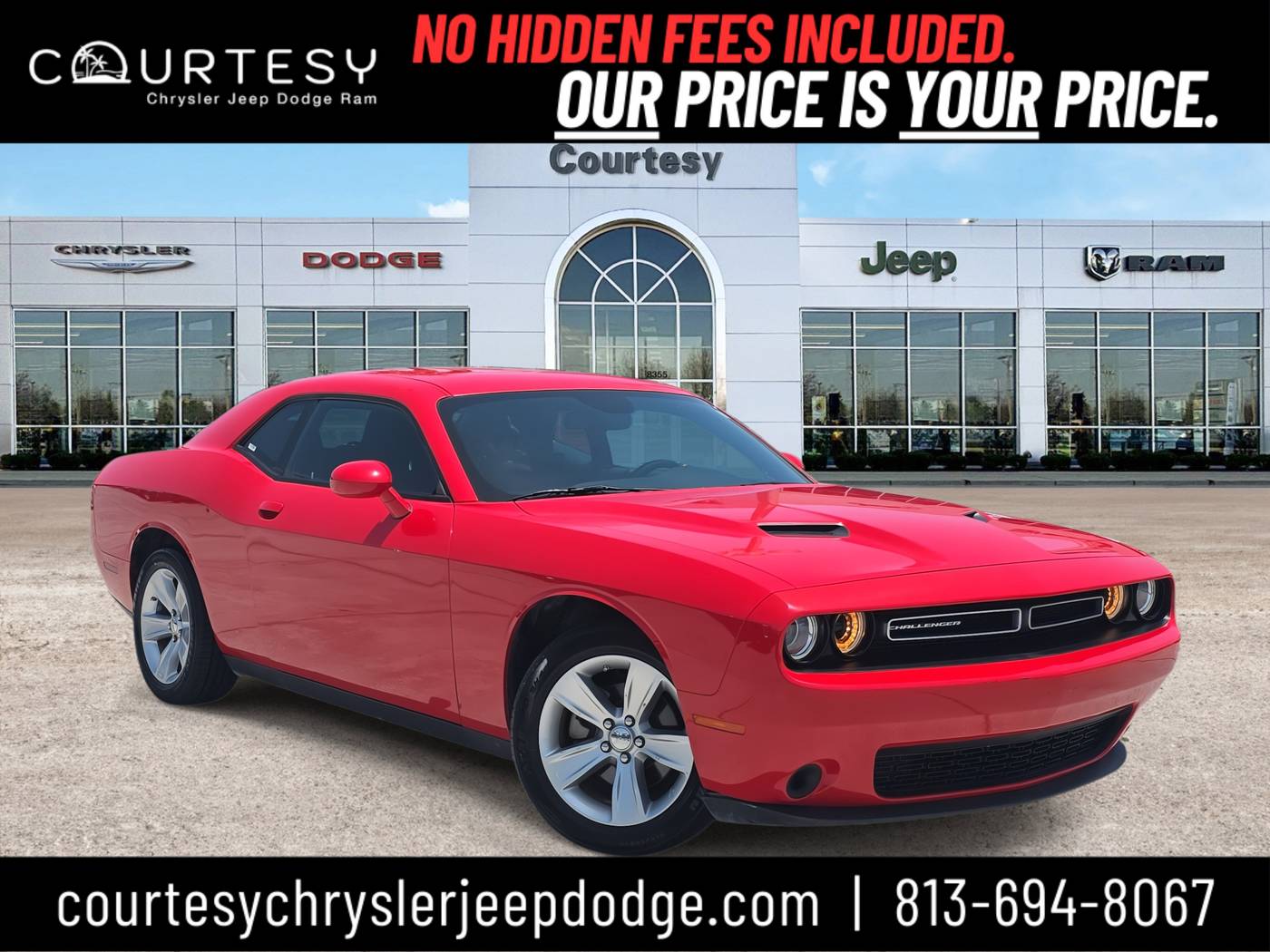 2023 Dodge Challenger SXT — Coupe — 45,216 mi — Tampa, FL