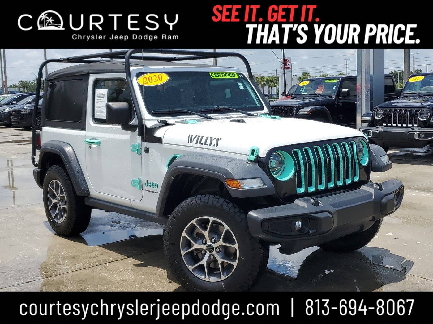 2020 Jeep Wrangler Willys — SUV — 61,752 mi — Tampa, FL