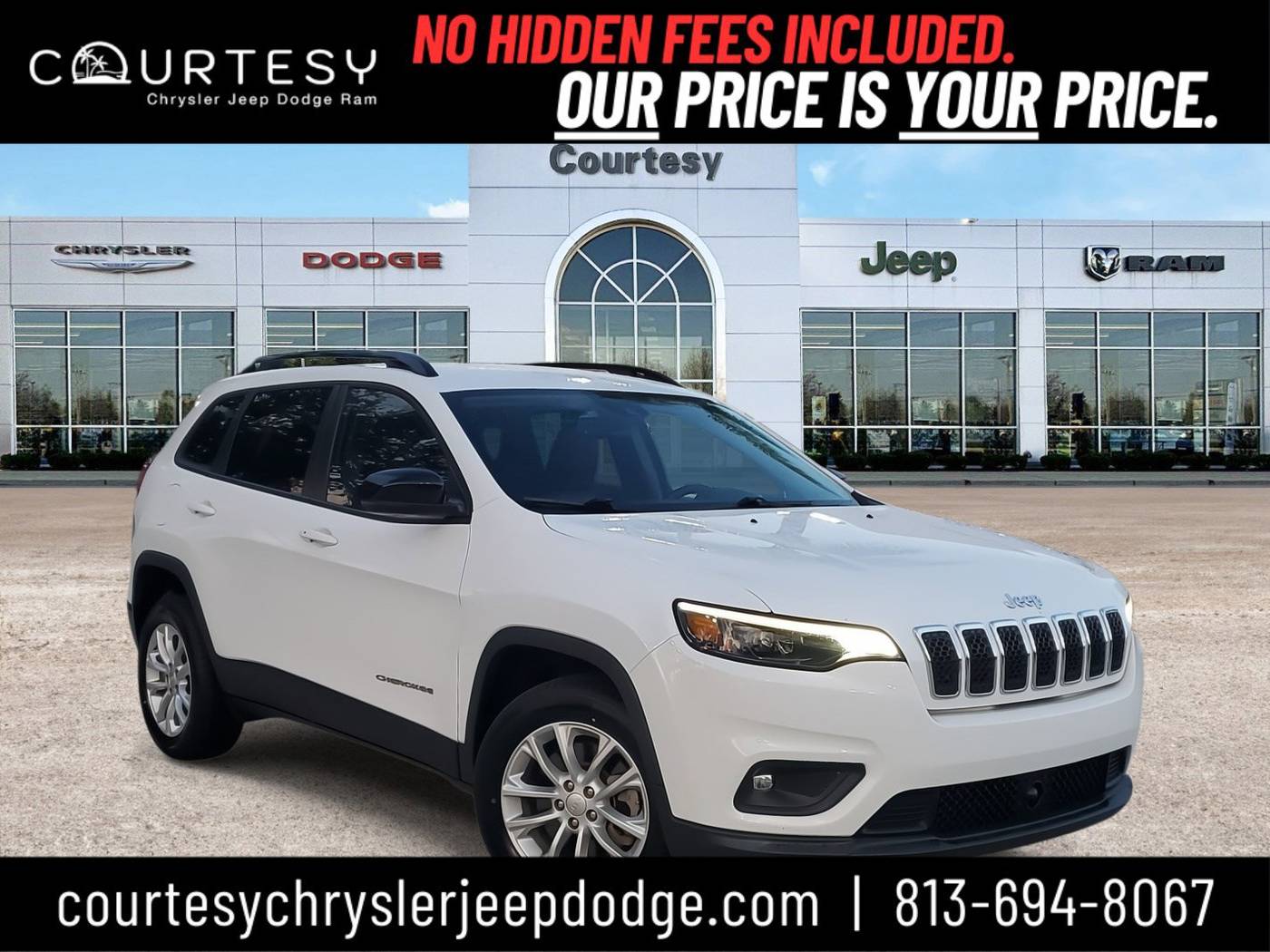 2022 Jeep Cherokee Latitude Lux — SUV — 35,099 mi — Tampa, FL