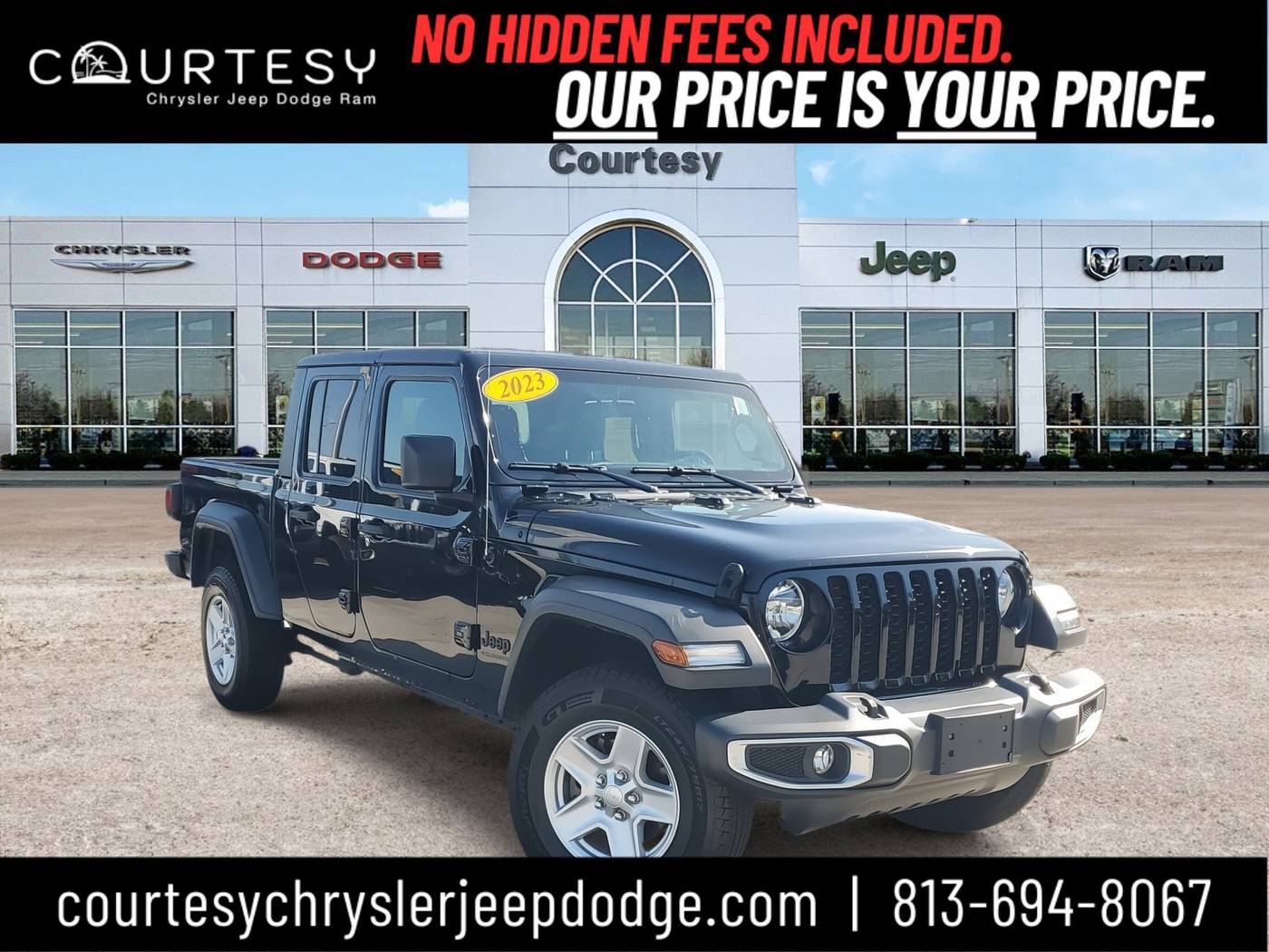 2023 Jeep Gladiator Sport S — Pickup Truck — 46,193 mi — Tampa, FL