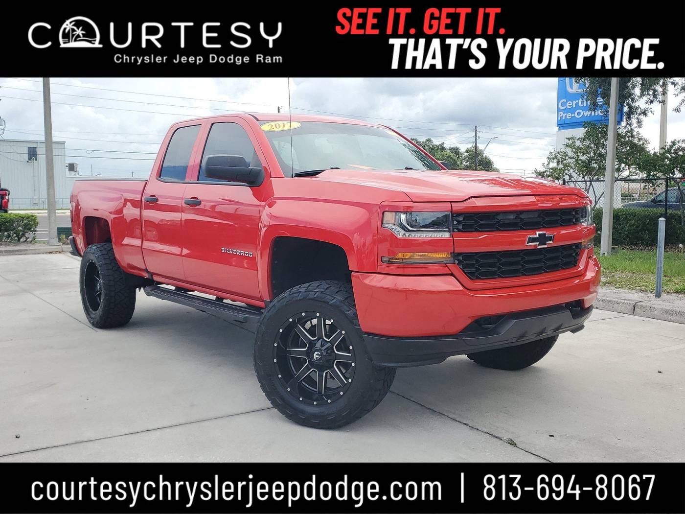 2017 Chevrolet Silverado 1500 Custom — Pickup Truck — 108,021 mi — Tampa, FL