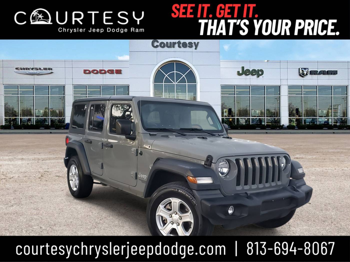 2018 Jeep Wrangler Sport S — SUV — 76,166 mi — Tampa, FL