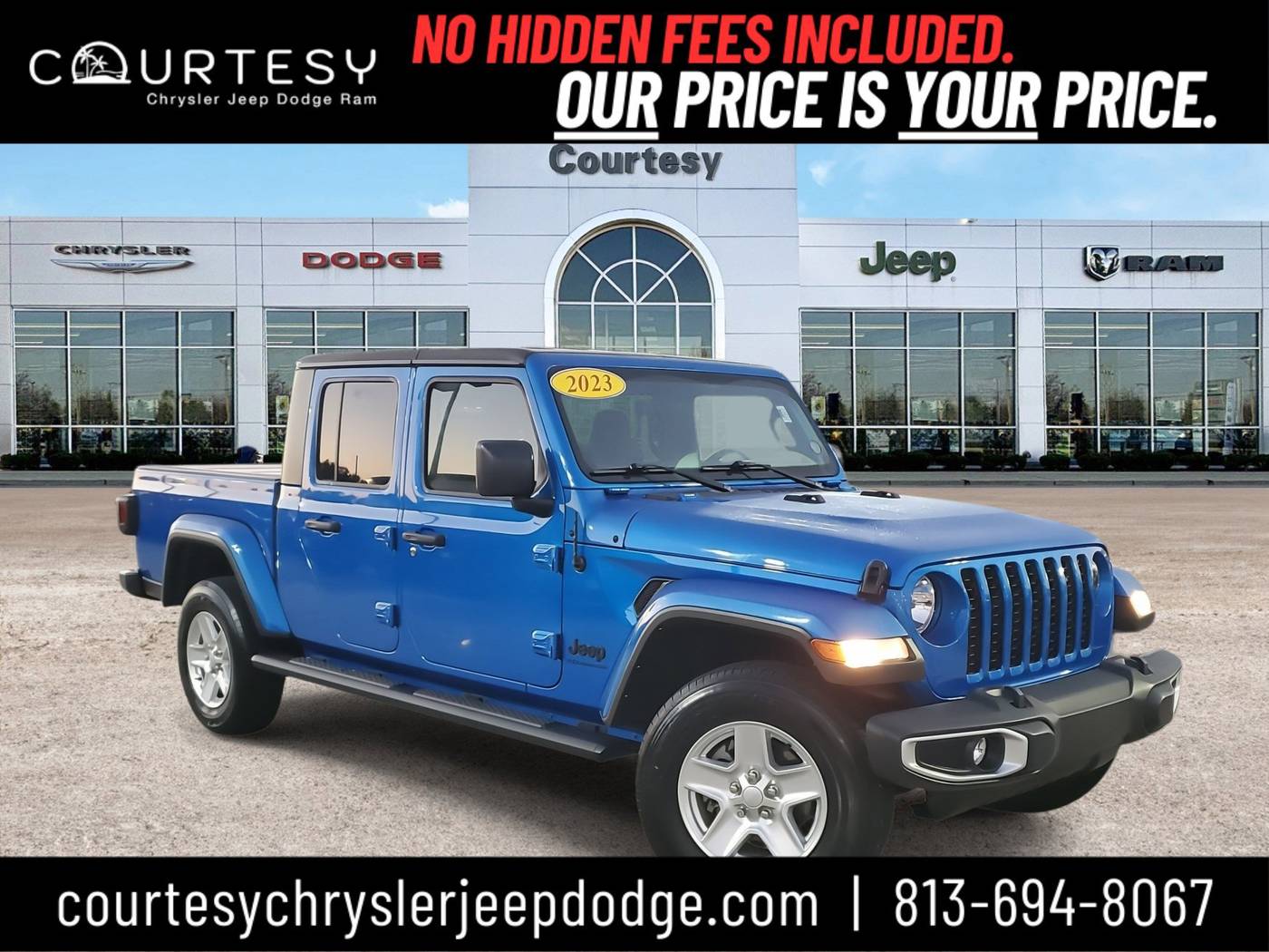 2023 Jeep Gladiator Sport S — Pickup Truck — 19,683 mi — Tampa, FL