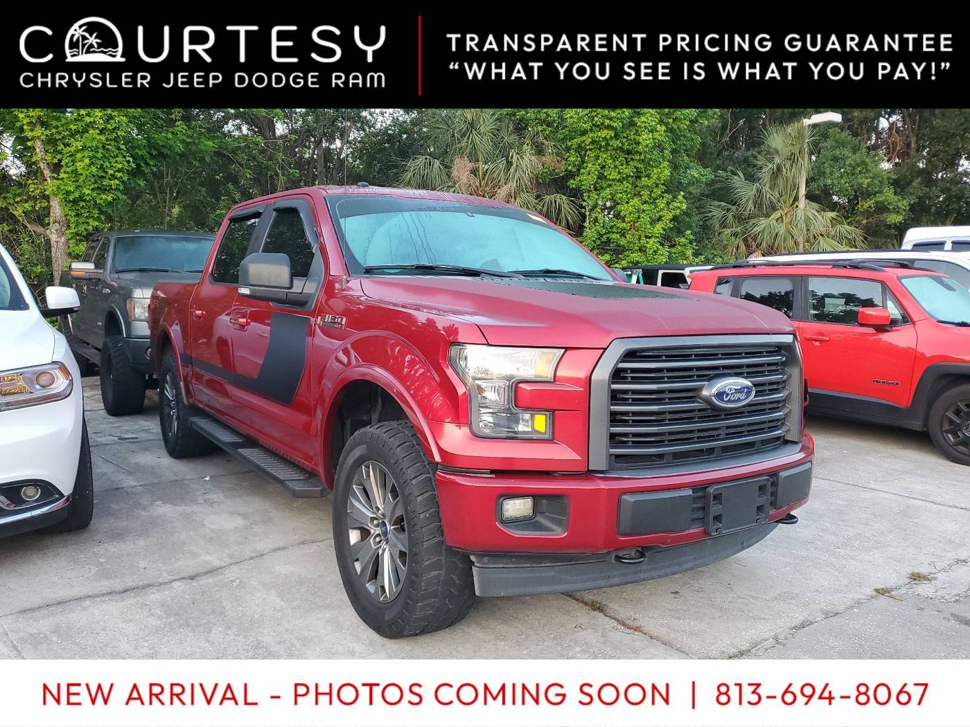 2017 Ford F-150 XLT — Pickup Truck — 113,300 mi — Tampa, FL