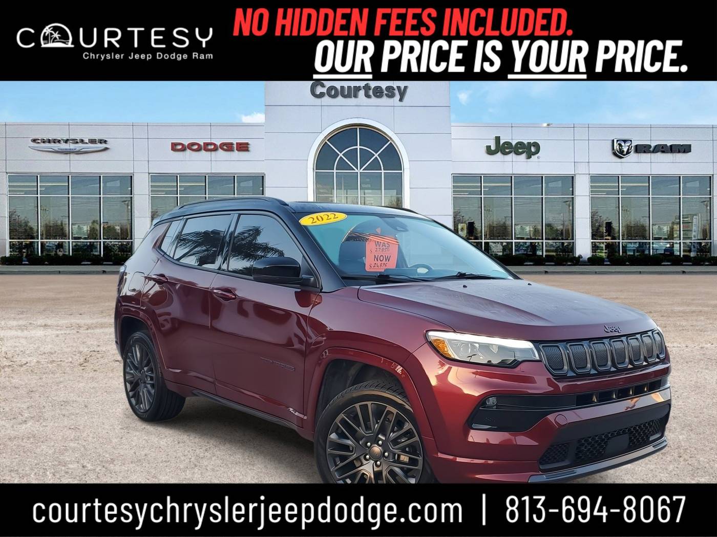 2022 Jeep Compass High Altitude — SUV — 39,532 mi — Tampa, FL