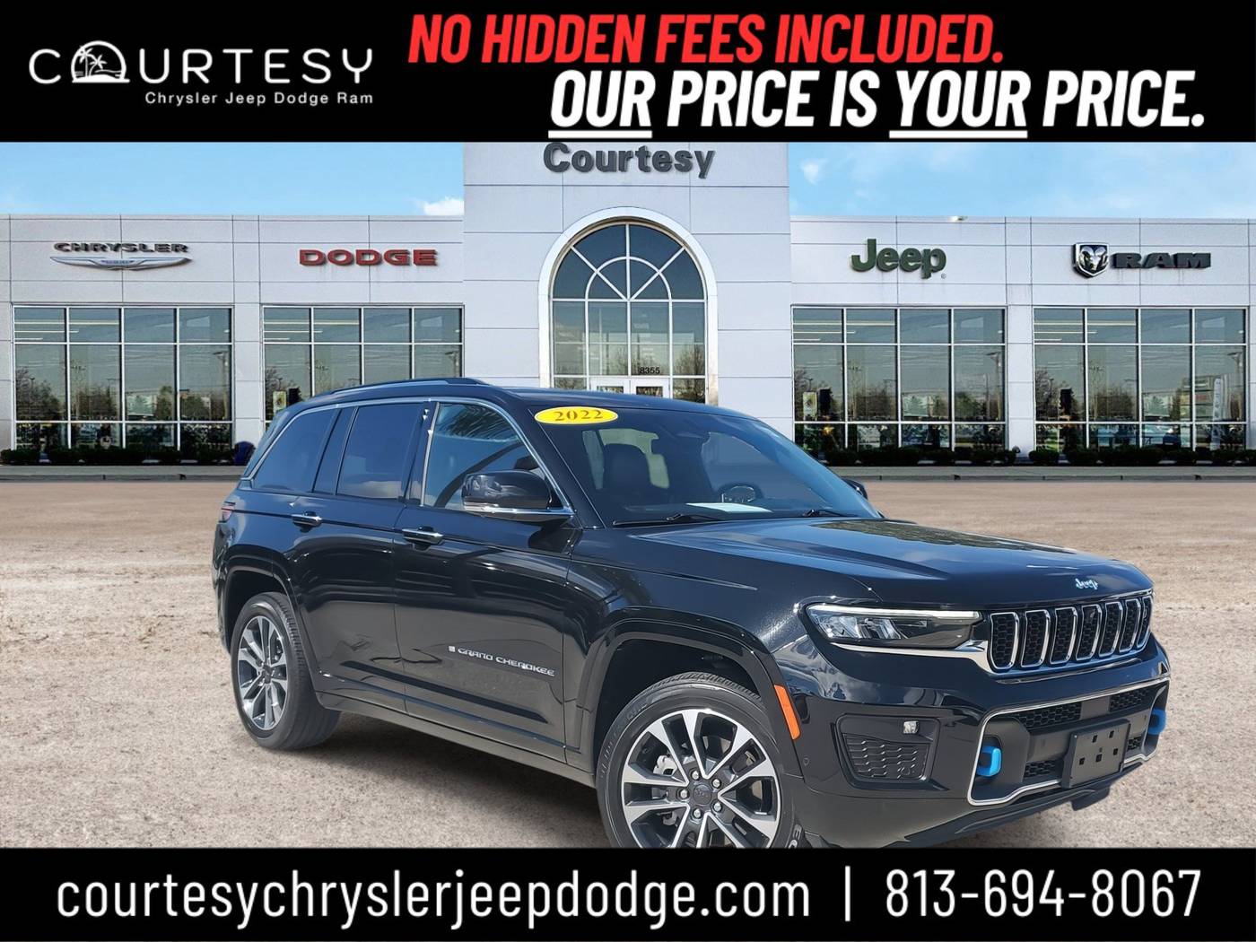 2022 Jeep Grand Cherokee Overland 4xe — SUV — 32,261 mi — Tampa, FL