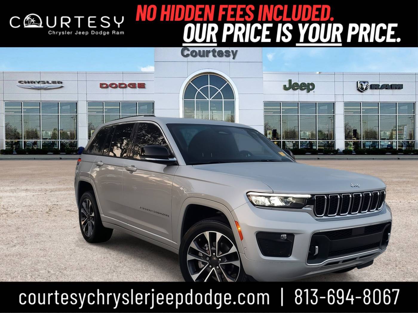 2023 Jeep Grand Cherokee Overland — SUV — 20,718 mi — Tampa, FL