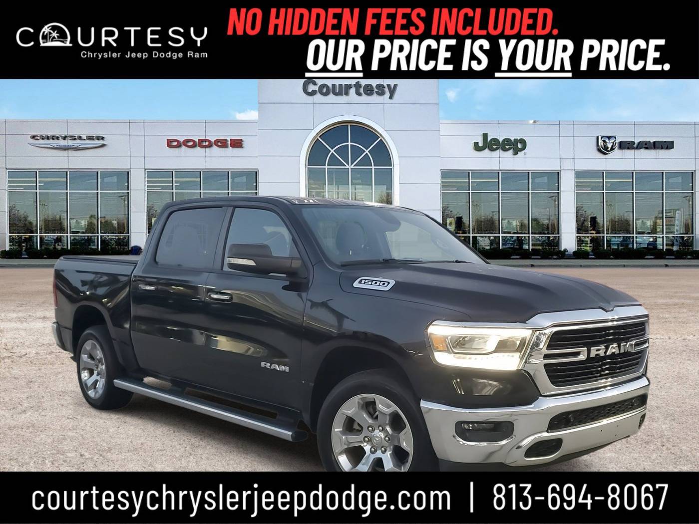 2019 Ram 1500 Big Horn/Lone Star — Pickup Truck — 89,758 mi — Tampa, FL