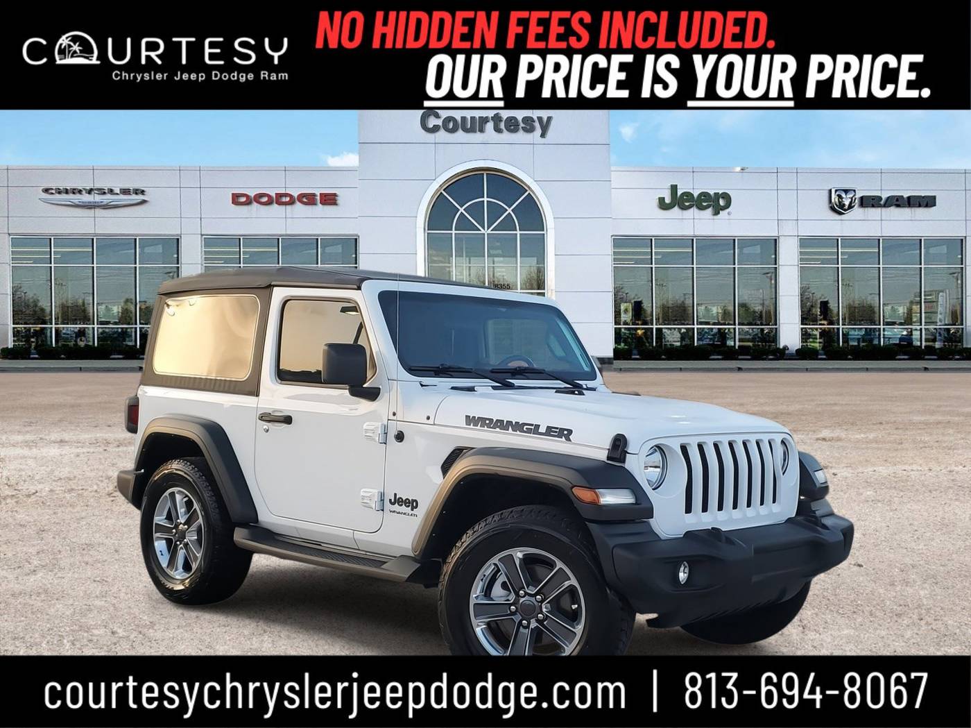 2022 Jeep Wrangler Sport — SUV — 31,570 mi — Tampa, FL