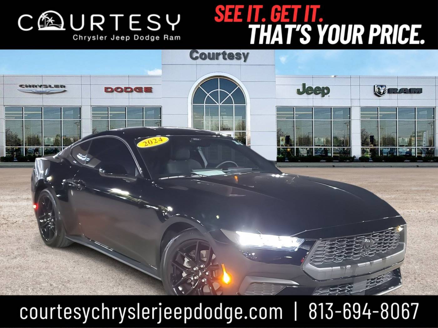 2024 Ford Mustang EcoBoost — Coupe — 3,003 mi — Tampa, FL