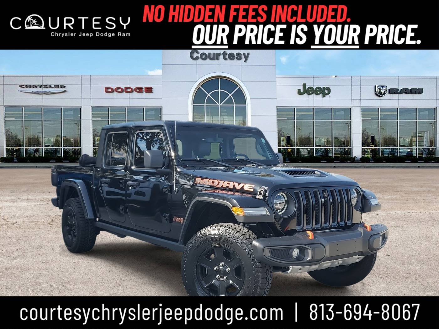 2022 Jeep Gladiator Mojave — Pickup Truck — 48,870 mi — Tampa, FL