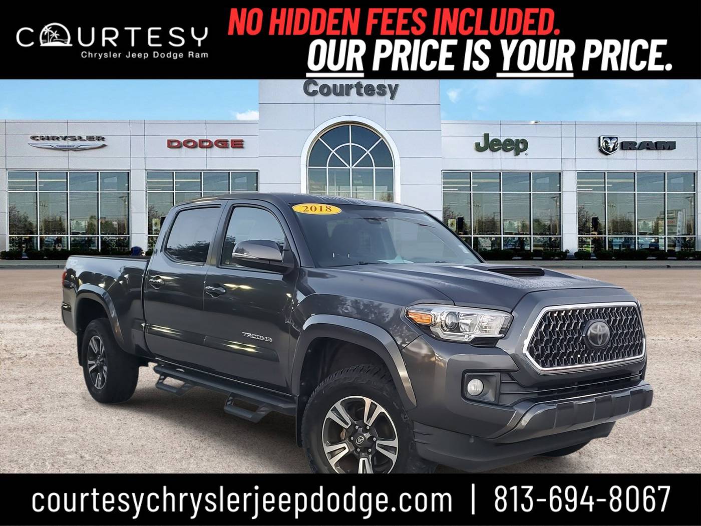 2018 Toyota Tacoma TRD Sport — Pickup Truck — 61,217 mi — Tampa, FL