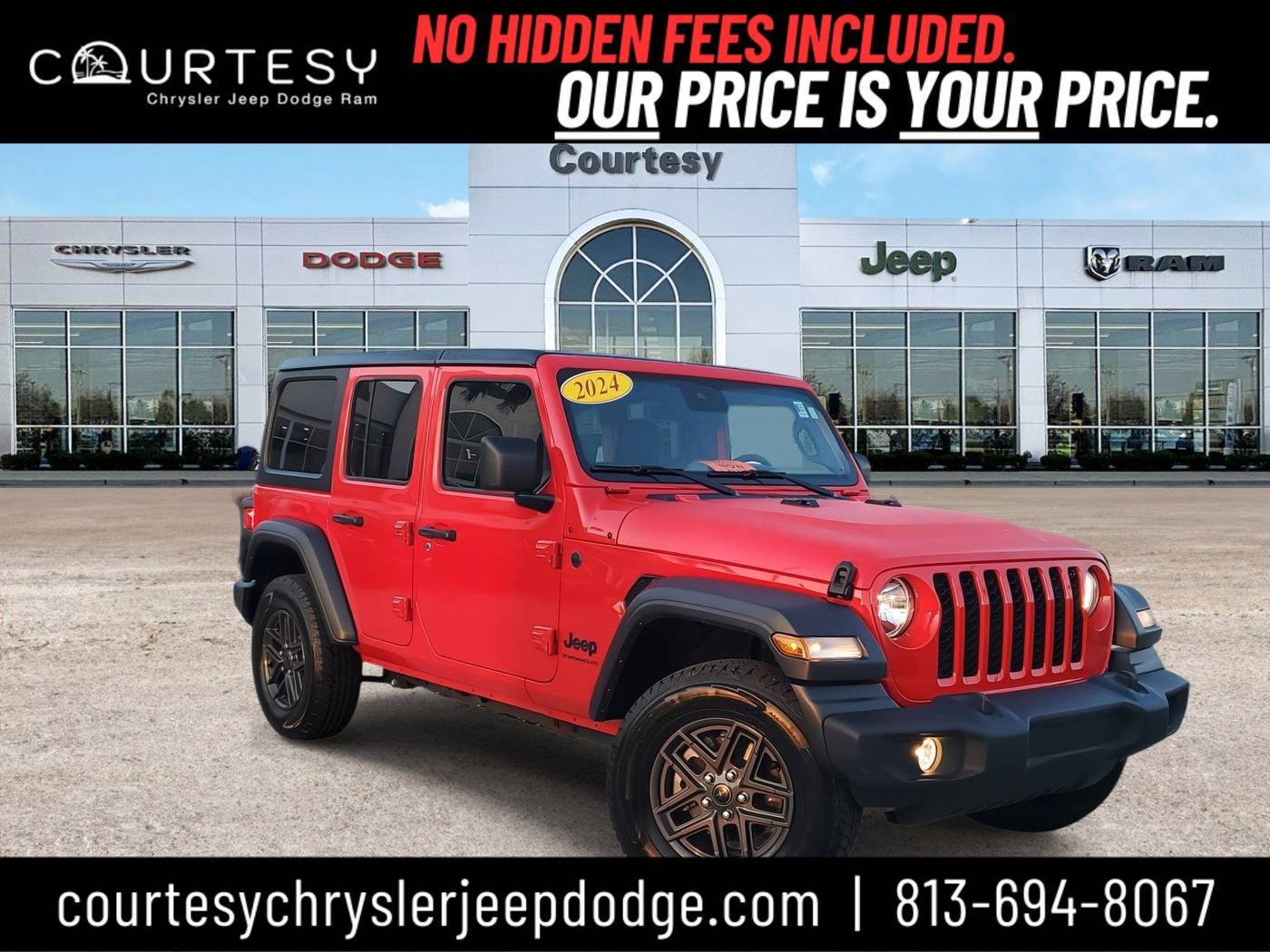2024 Jeep Wrangler Sport S — SUV — 29,277 mi — Tampa, FL