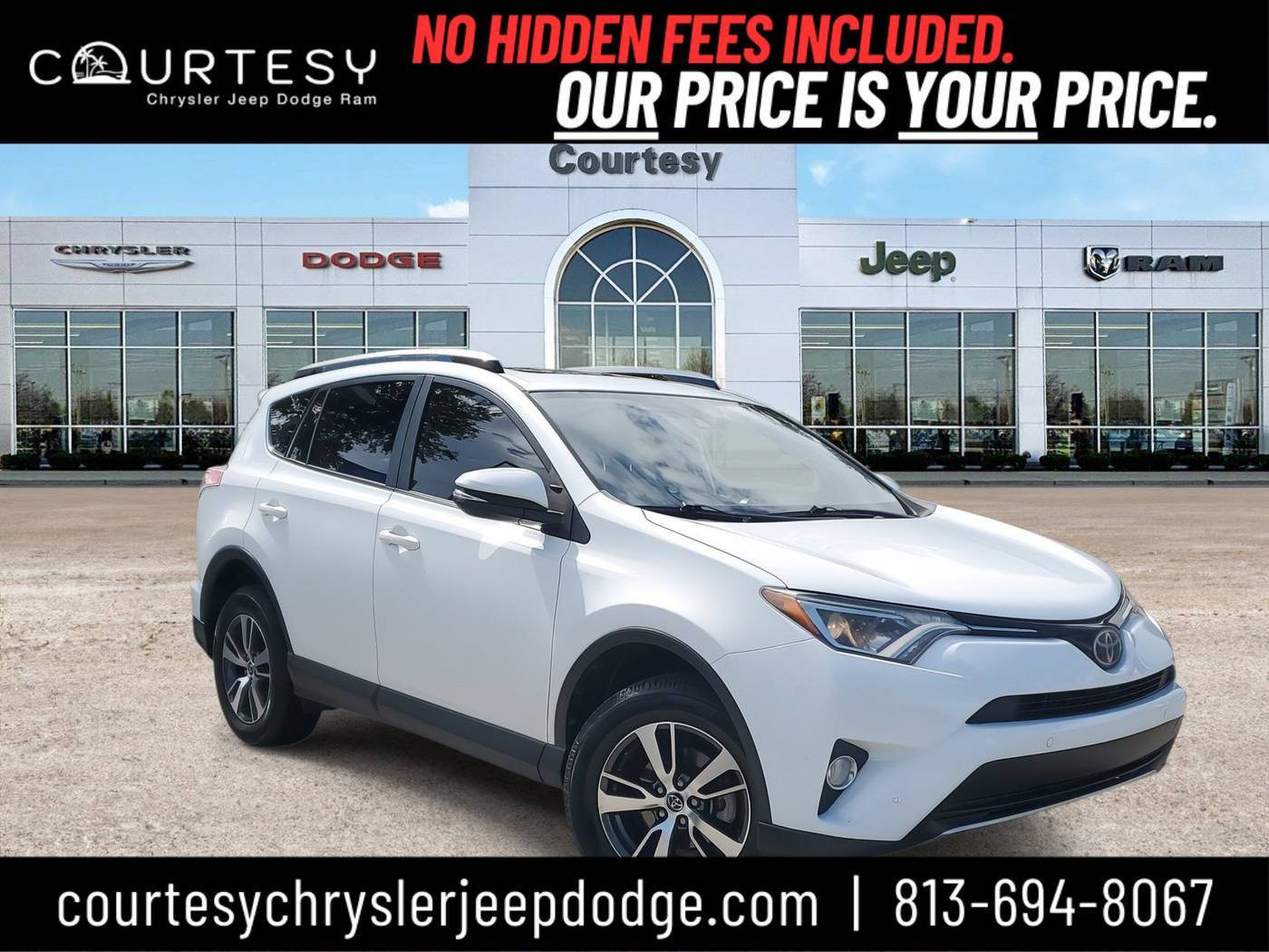 2018 Toyota RAV4 XLE — SUV — 73,152 mi — Tampa, FL