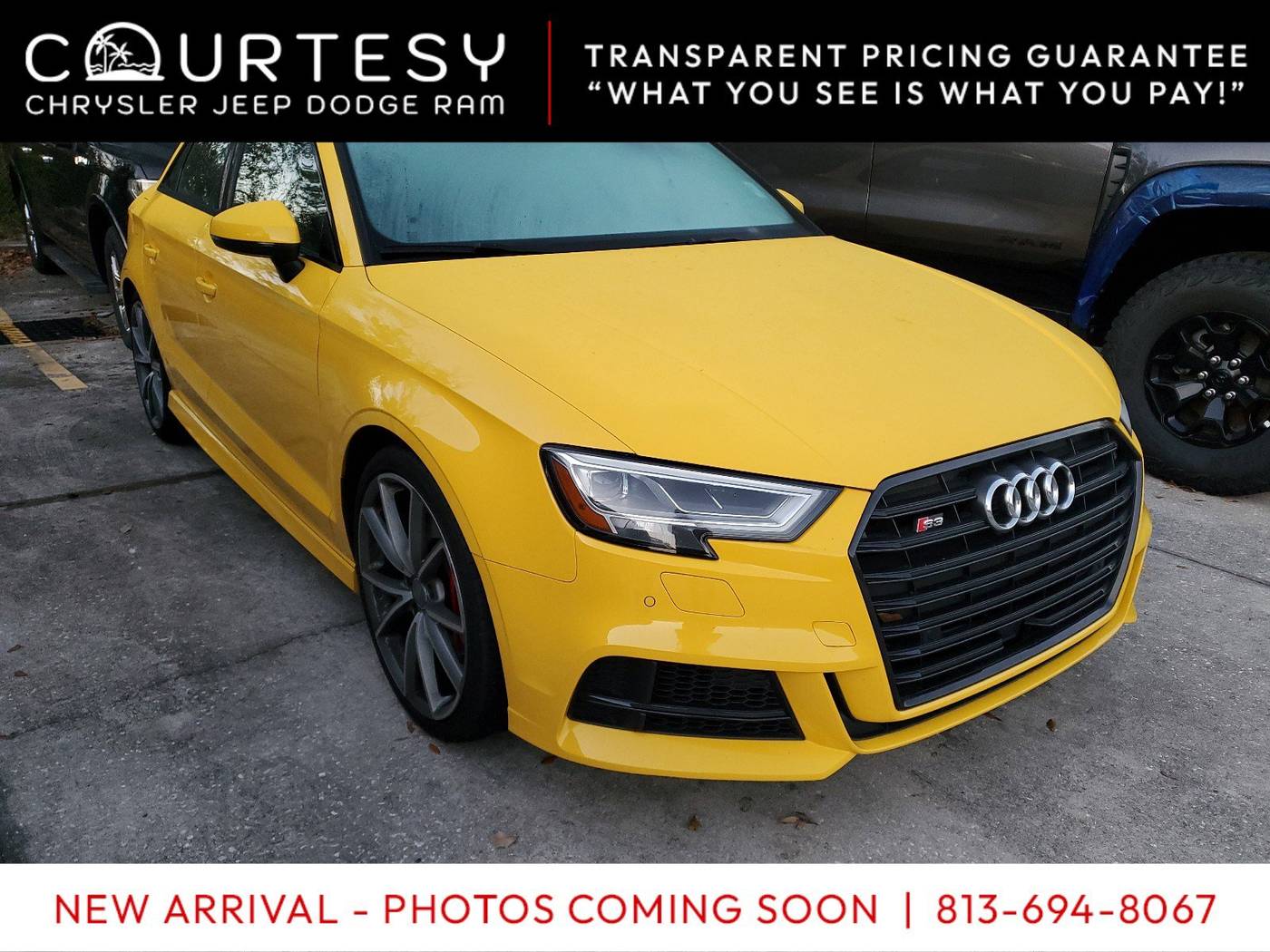 2018 Audi S3 Premium Plus — Sedan — 39,427 mi — Tampa, FL