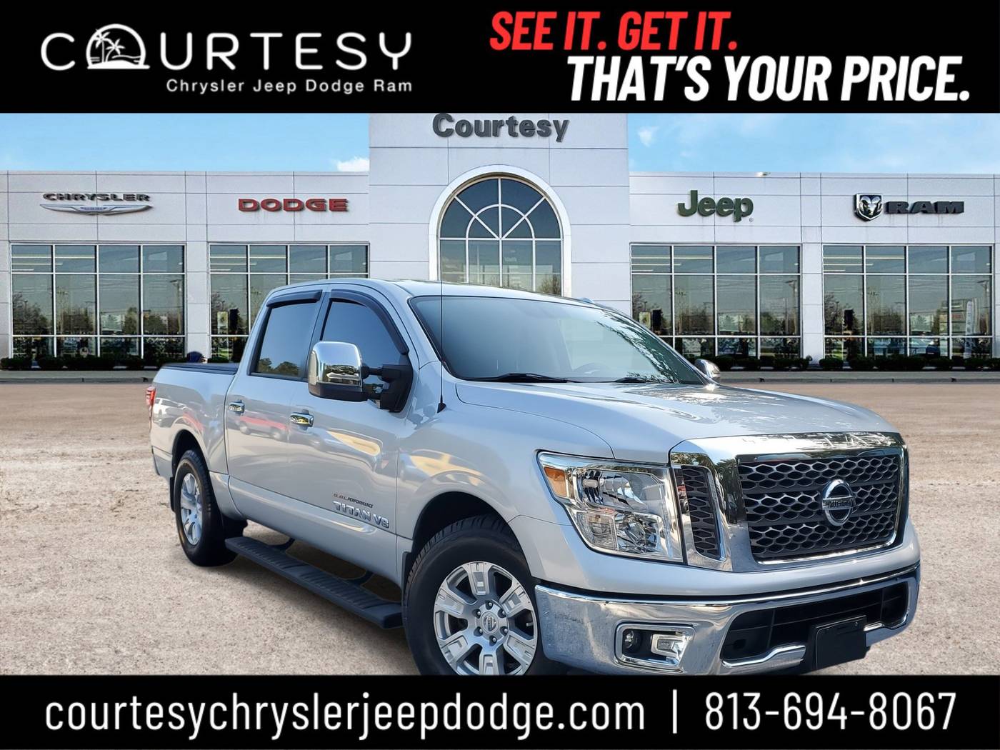 2018 Nissan Titan SV — Pickup Truck — 42,667 mi — Tampa, FL