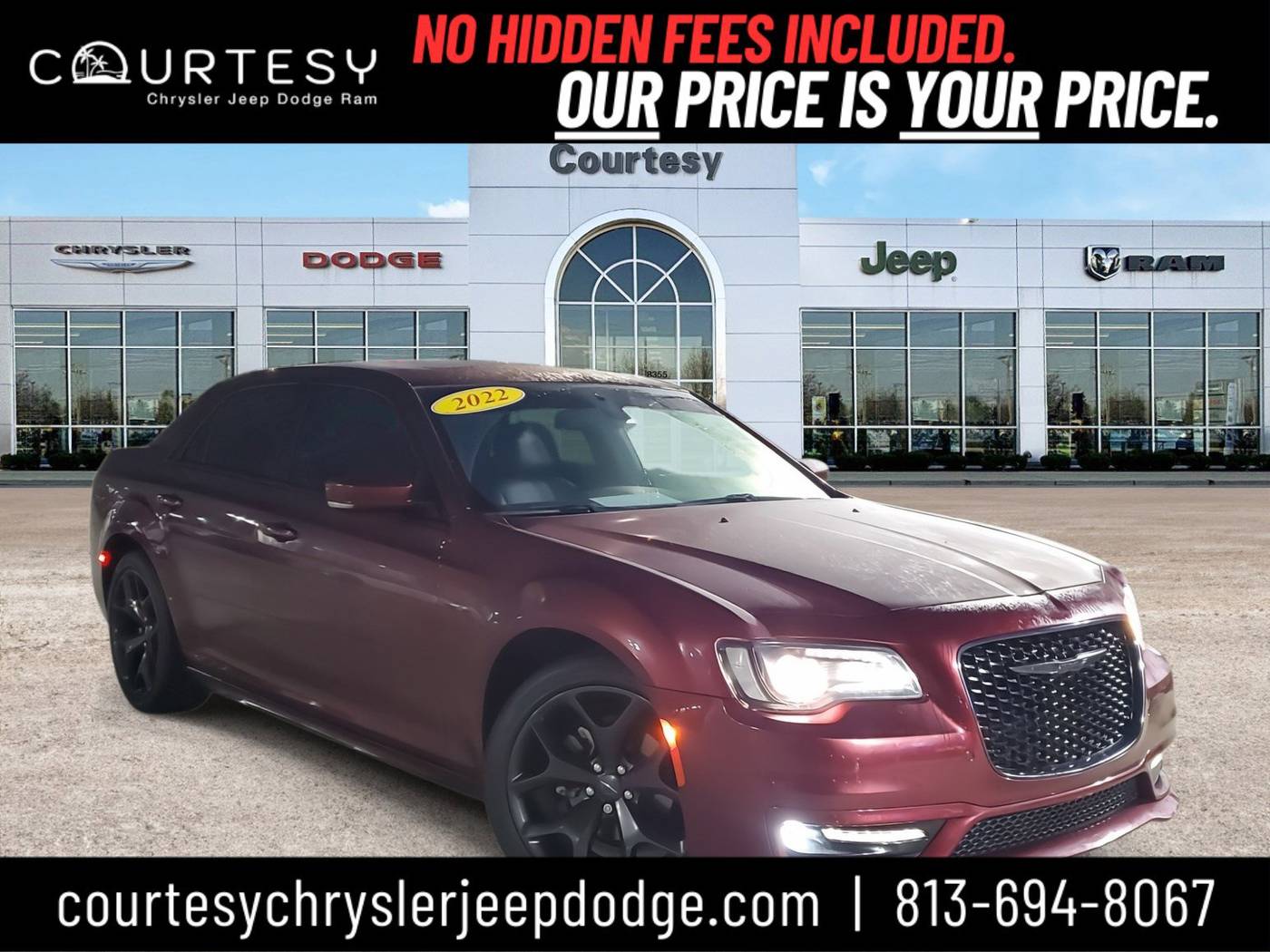 2022 Chrysler 300 Touring L — Sedan — 32,531 mi — Tampa, FL