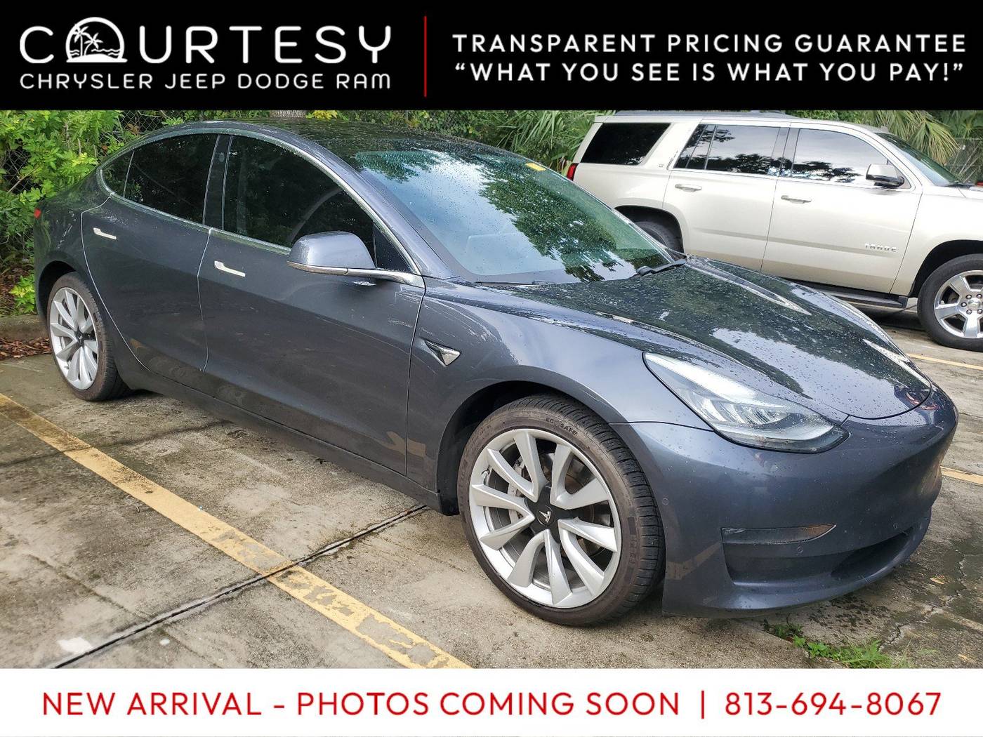 2018 Tesla Model 3 Long Range — Sedan — 89,076 mi — Tampa, FL