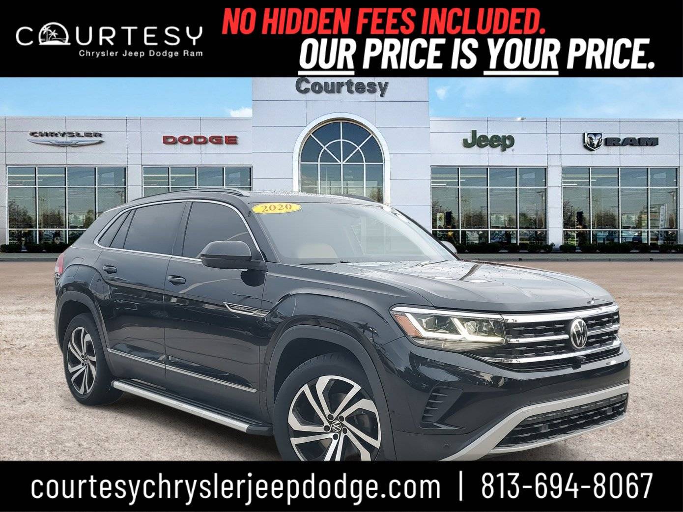 2020 Volkswagen Atlas Cross Sport SEL Premium — SUV — 63,808 mi — Tampa, FL