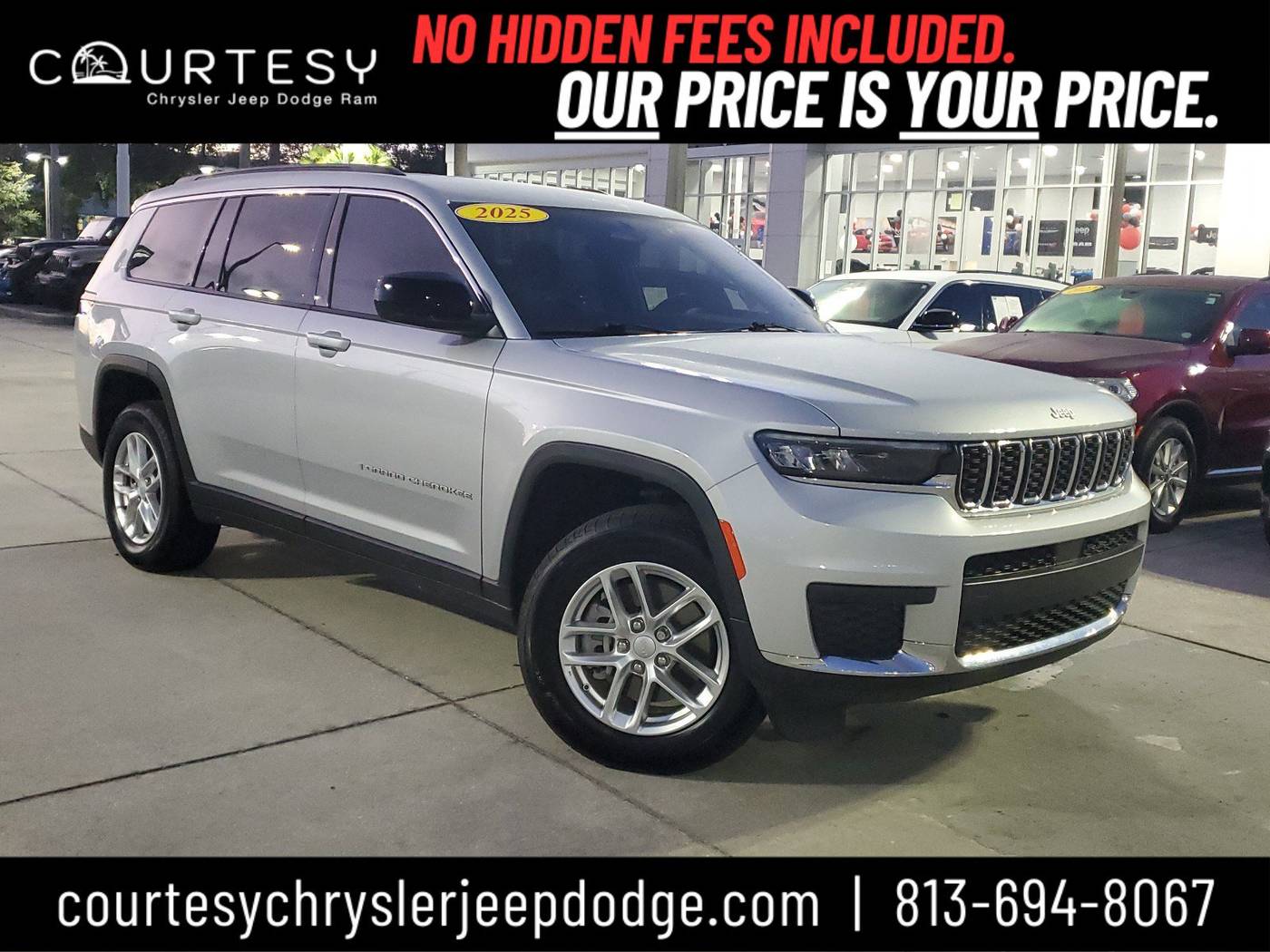 2025 Jeep Grand Cherokee Laredo — SUV — 10,580 mi — Tampa, FL