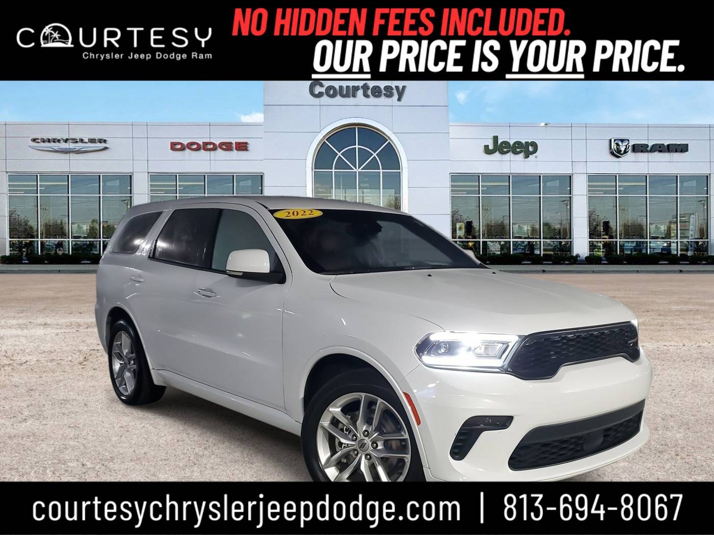 2022 Dodge Durango GT Plus — SUV — 47,590 mi — Tampa, FL