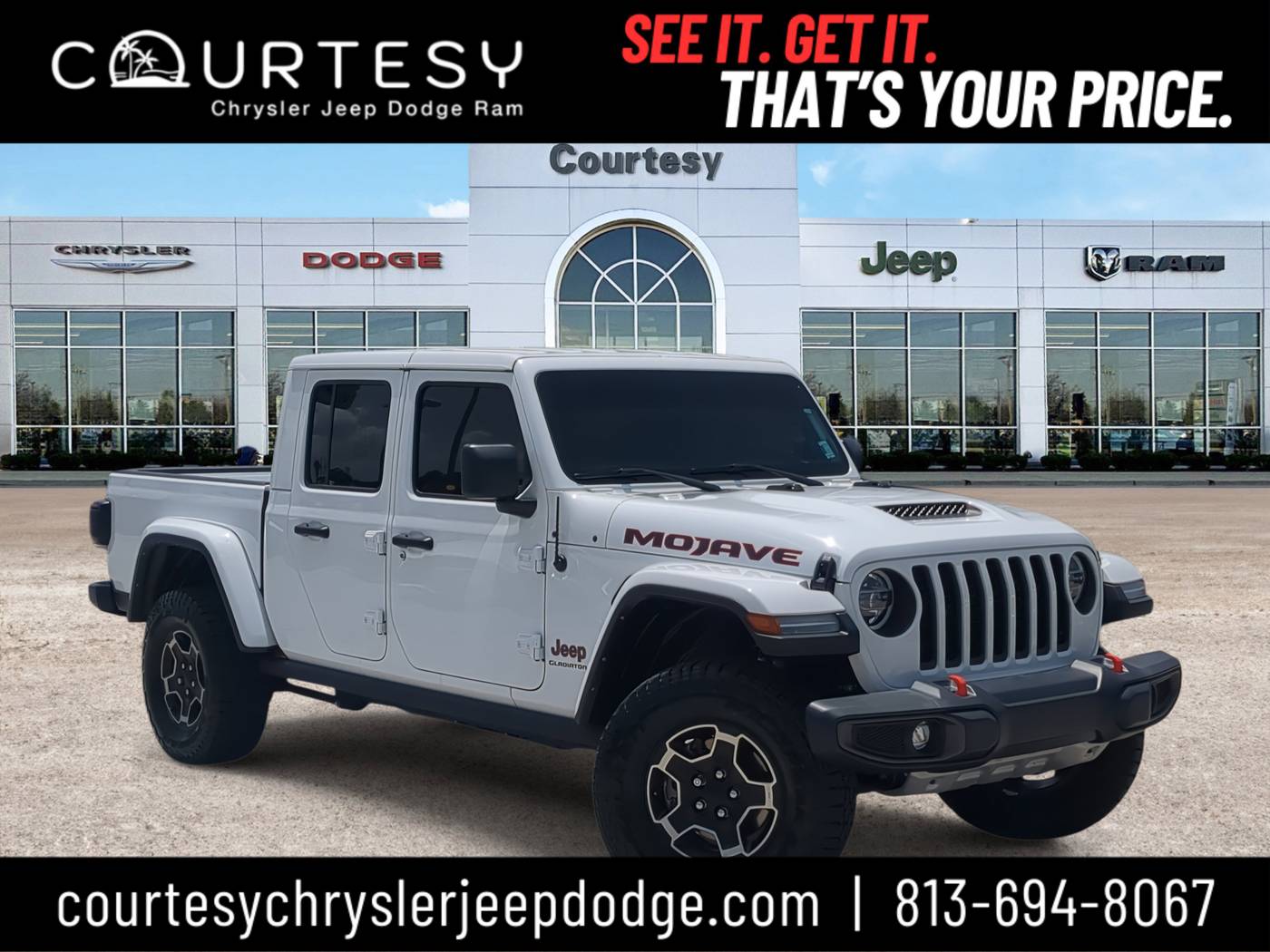 2022 Jeep Gladiator Mojave — Pickup Truck — 33,630 mi — Tampa, FL