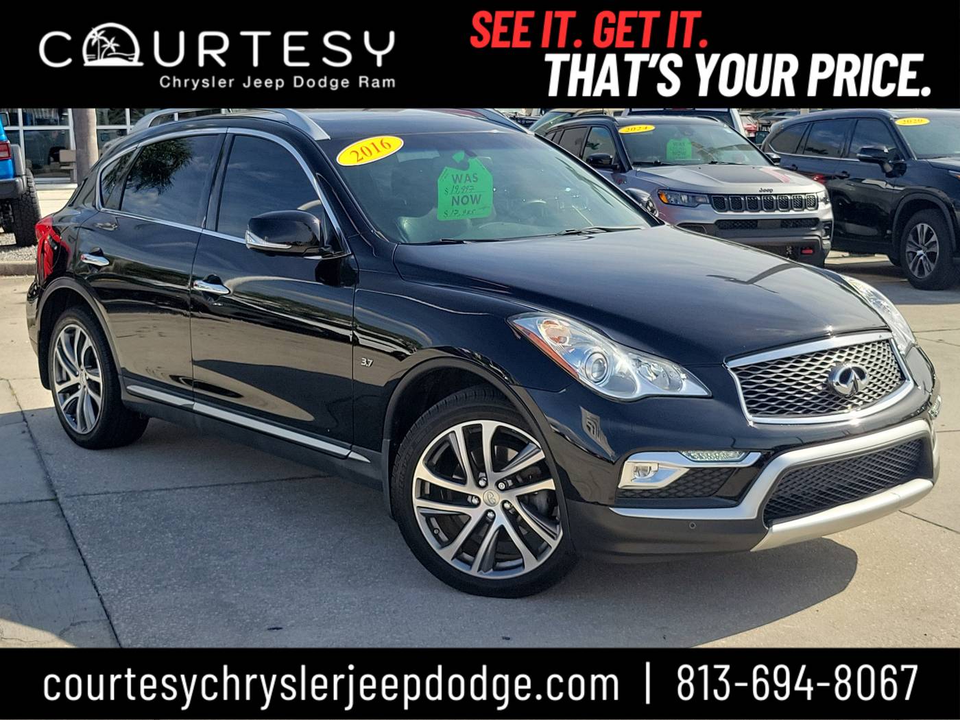 2016 INFINITI QX50 Standard — SUV — 47,768 mi — Tampa, FL
